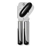 OXO ouvre-boîte vue face montrant design robuste et gain de temps