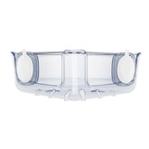 OXO panier d'angle vue de face montrant rangement organisé et gain de place
