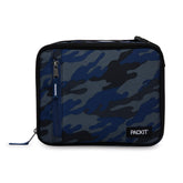 PackIt packit classic sporty camo devant montrant le motif et la fermeture