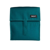 PackIt sac déjeuner Deep Teal face avant montrant fermeture et robustesse