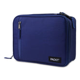 PackIt Freezable True Blue face avant montrant fermeture et couleur, garde repas frais