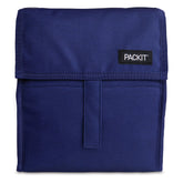 PackIt sac Freezable True Blue face avant montrant fermeture zippée et design pratique