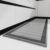 PADOOR tapis face avant gris, protection élégante et discrète