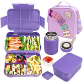 PainZieteg sac isotherme violet montrant design préppy et protection