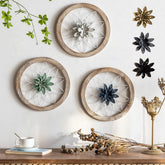 Paquesta ensemble face montrant bois et métal pour une déco chaleureuse