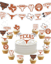 PartyKandy packaging Texas Longhorn face avant montrant contenu prêt à l'emploi