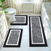 Pauwer tapis face avant noir montrant design et confort