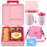 Pawtong ensemble complet montrant bento, thermos, gourde et sac bénéfice transport facile