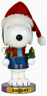 Peanuts Snoopy face avant présentant un design festif et charmant