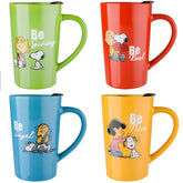 Peanuts Snoopy gobelet face avant montrant design et couleur conviviale