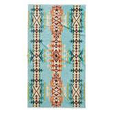 Pendleton serviette vue entière montrant taille généreuse et design élégant