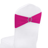 Peomeise nœud de chaise fuchsia face montrant finition nette