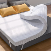 PERLECARE face du surmatelas Full montrant l'accueil moelleux et esthétique
