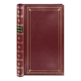 Pioneer Photo Albums couverture bordeaux avant montrant finition élégante