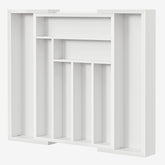 Pipishell face avant blanc montrant design et gain de place