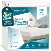 PlushDeluxe face avant de la housse montrant protection complète et élégance