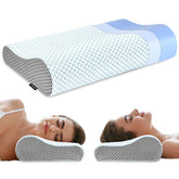 Polovo vue avant du coussin avec emballage montrant maintien confortable