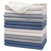 POLYTE torchon face avant grande taille montrant format et tissage, absorption rapide