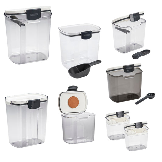 Progressive ProKeeper vue d'ensemble avant montrant boîtes hermétiques pour organisation rapide