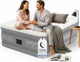 Prosenses matelas face avant montrant finition velours et maintien