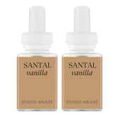 Pura Santal Vanilla emballage recto montrant design et praticité
