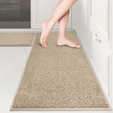 PURRUGS tapis devant évier 17x30 et 17x48 beige protégeant le sol