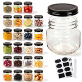 QAPPDA bocal face avant montrant verre clair et capacité 8 oz utile