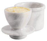 Radicaln beurrier marbre face avant élégant et compact pour décoration de cuisine