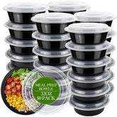 RANLITTLE emballage 50 boîtes 32oz pratique pour préparation hebdomadaire