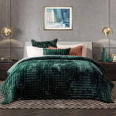 RECYCO couette velours face complète montrant luxe et confort
