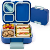 Reeple boîte bento ouverte montrant trois compartiments pour repas équilibrés
