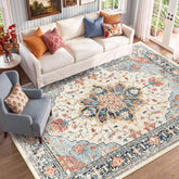 RELEANY tapis face recto montrant motif tournesol et apport décoratif