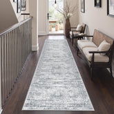 Restydon vue frontale du tapis couloir, design élégant et protection
