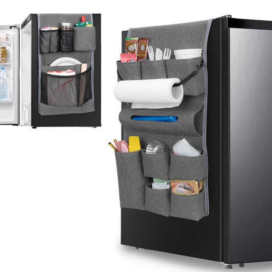 Rexmica face avant du caddy frigo organisateur, gain d'espace instantané