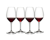 Riedel verre devant packaging montrant élégance et protection