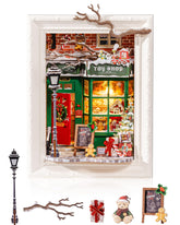 Rolife cadre diorama face avant montrant vitrine profonde et finition prête à décorer