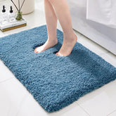 Ruggnovea vue de face du tapis 36x24 avec finition bleu et confort immédiat