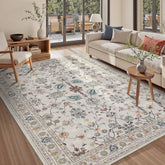 Rugxara vue avant tapis floral ajoutant chaleur visuelle