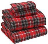 RUVANTI paquet de draps Queen face montrant l'emballage et la couleur chaleureuse