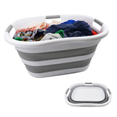 SAMMART panier ouvert montrant capacité 40L et tenue stable