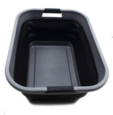 SAMMART panier face recto montrant la forme rectangulaire robuste et gain de place