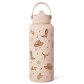 SANDJEST gourde Western Cowgirl face avant, design attrayant et pratique