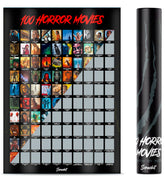 scrachit affiche recto complet montrant 100 titres et design attractif