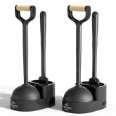 Sellemer ensemble devant porte noir, rangement discret et gain de place