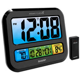 Sharp horloge face écran couleur grand format pour lecture facile