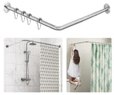 Sikaiqi tringle d'angle vue de face montrant stabilité et finition inox