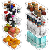 Simple Houseware vue frontale du bac montrant rangement clair et gain d'espace
