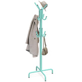Simple Houseware vue frontale du porte-manteau turquoise pour organisation
