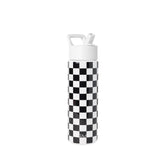 Simple Modern Summit face avant motif checkered montrant design attrayant