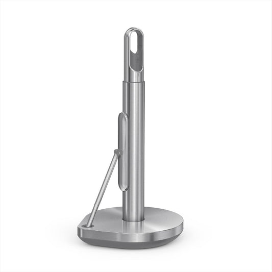 simplehuman vue de face sur plan de travail montrant gain de place